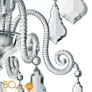 Люстра Barovier&Toso Izmir 5555/12/CC - Фото 0