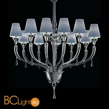 Подвесная люстра на штанге Barovier&Toso Maine 5586/11/IC/AZ