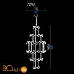 Подвесной светильник Barovier&Toso New Felci 7243/CC - Схема