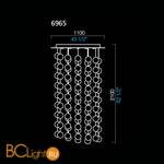 Каскад Barovier&Toso Optical 6965/CC - Схема