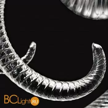 Подвесная люстра на штанге Barovier&Toso Quadri 5718/12/CC - Фото 2