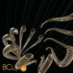 Подвесной светильник Barovier&Toso Swing 7324/BW - Фото 0