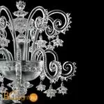 Подвесная люстра на штанге Barovier&Toso Venezia 1295 5715/12/CC - Фото 4