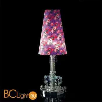Настольная лампа Beby Beby Rose 0130L01 Chrome F 4021 SW Blu Violet