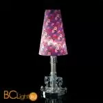 Настольная лампа Beby Beby Rose 0130L01 Chrome F 4021 SW Blu Violet