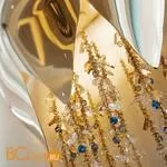 Настенный светильник Beby Group Bouquet 5200A04 Light gold Golden Portofino Acquamarine - Фото 0