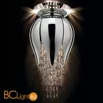 Настенный светильник Beby Group Bouquet 5200A04 Chrome Silver Grey Red