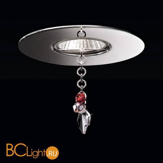 Встраиваемый спот (точечный светильник) Beby Group Bouquet 5200F01 Chrome Red
