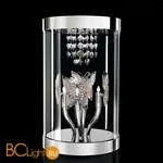 Настольная лампа Beby Butterfly 0190L01 Chrome SW Silver Night