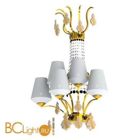 Бра Beby Group Charming beauty 0250A03 Gold White White gold leaf