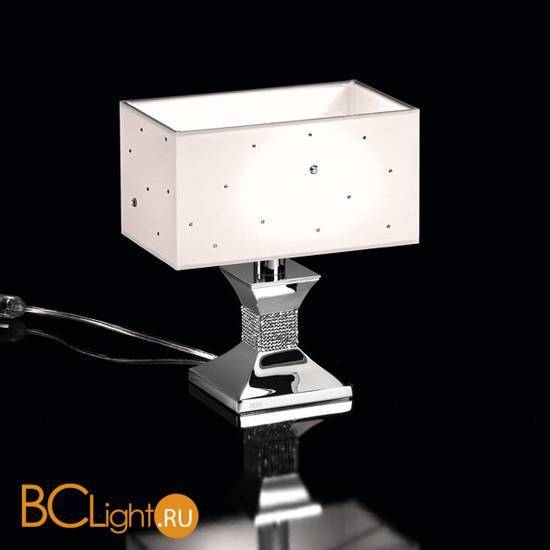 Настольная лампа Beby Group Crystal dream 5500L02 Chrome White Swarovski