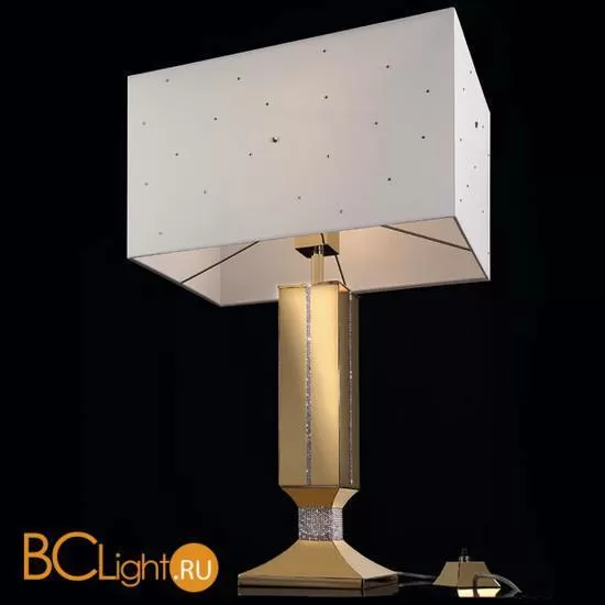 Настольная лампа Beby Group Crystal dream 5500L01 Satin Gold White Swarovski