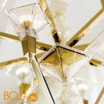 Люстра Beby Group Crystal sand 5100B13 Gold - Фото 0