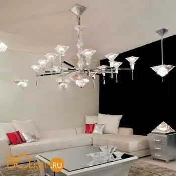 Люстра Beby Group Crystal sand 5100B01 Chrome - Фото 0