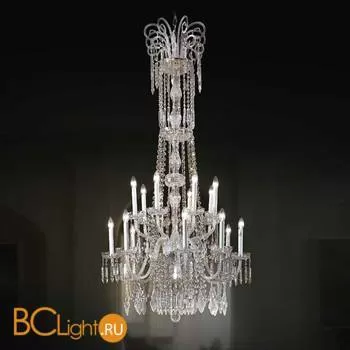 Люстра Beby Group Crystal 7100/8+8 Chrome HALF CUT