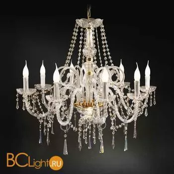 Люстра Beby Group Crystal 370/8 Light gold CUT CRYSTAL