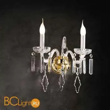 Бра Beby Group Crystal 360/2A Light gold HALF CUT