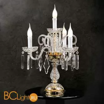 Настольная лампа Beby Group Crystal 360/4L Light gold HALF CUT
