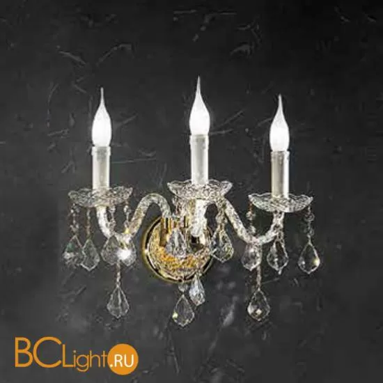 Бра Beby Group Crystal 310/3A Light gold CUT CRYSTAL