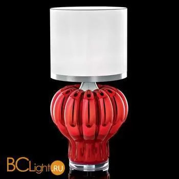 Настольная лампа Beby Group Diamond 0170L01 Chrome Red Sensuelle White Pearled