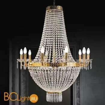 Люстра Beby Group Empire 1500/10+6 Light gold CUT CRYSTAL