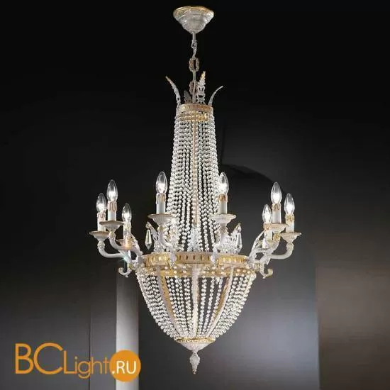 Люстра Beby Group Empire 1220/10 Ivory Gold CUT CRYSTAL