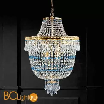 Подвесной светильник Beby Group Empire 1581/12 Light gold SWAROVSKI ELEMENTS