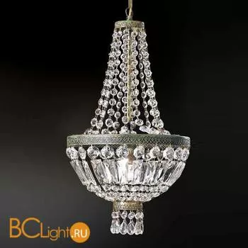 Подвесной светильник Beby Group Empire 1000/1 Green Gold CUT CRYSTAL