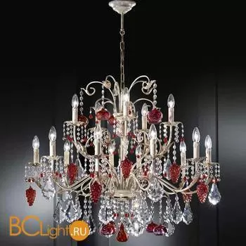 Люстра Beby Group Fruit 103/10+5 Ivory Gold Amber Grapes - Фото 0
