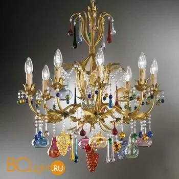 Люстра Beby Group Fruit 101/8 Gold Paint multi murano - Фото 1