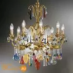 Люстра Beby Group Fruit 101/8 Gold Paint multi murano - Фото 1