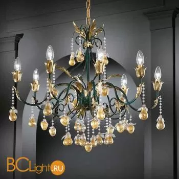 Люстра Beby Group Fruit 109/8 Green Gold Amber