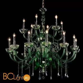 Люстра Beby Group Garden Party 7800B01 Light gold Green Tuscany Swarovski Plaque 