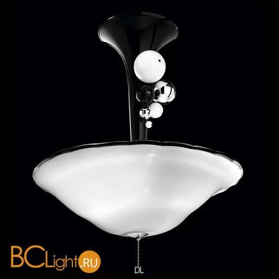 Потолочный светильник Beby Group Holly 5250Q01 Glossy Black White Charmante