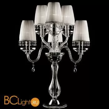 Настольная лампа Beby La Femme 7700L03 Chrome Silver Cortina 595 Swarovski Almond