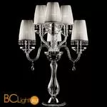 Настольная лампа Beby La Femme 7700L03 Chrome Silver Cortina 595 Swarovski Almond