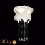 Настенный светильник Beby Group Mademoiselle Corolle 8010A03 Light gold Trasparent graniglia Glass Swarovski Plaque