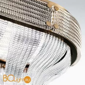 Потолочный светильник Beby Group Milano Deco 8030Q02 Bronzed Transparent Glass - Фото 0