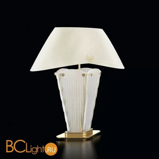 Настольная лампа Beby Group Milano Deco 8030L01 Light gold Transparent Glass