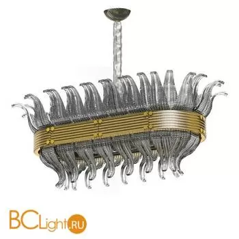 Подвесной светильник Beby Group Milano Deco 8030B03 Light gold Smoked Glass
