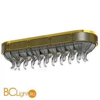 Потолочный светильник Beby Group Milano Deco 8030Q04 Light gold Smoked Glass