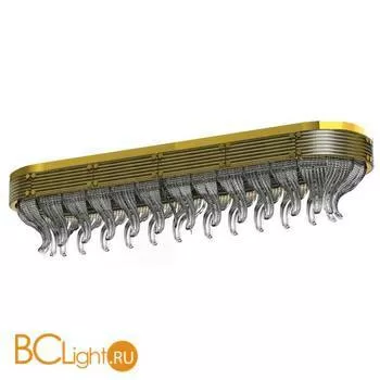 Потолочный светильник Beby Group Milano Deco 8030Q05 Light gold Smoked Glass