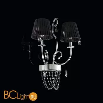 Бра Beby Group Miss Bjioux 0117A02 Chrome Black Trasparent Cut Crystal