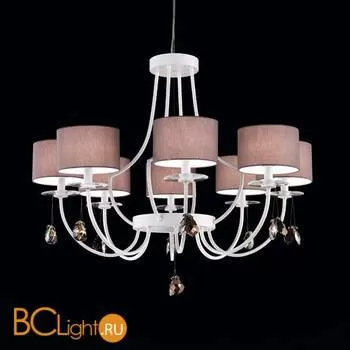 Люстра Beby Group Mon Tresor 0126B02 White Leather 01 666 SW Bronze Shade