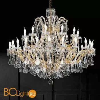 Люстра Beby Group Novecento 906/24+12 Light gold HALF CUT