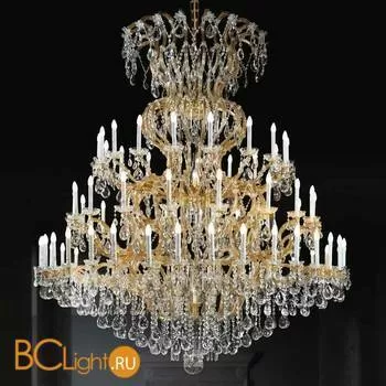 Люстра Beby Group Novecento 900/56+1 Light gold CUT CRYSTAL