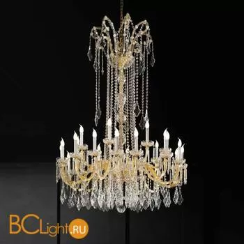 Люстра Beby Group Novecento 908/16+8 Light gold HALF CUT