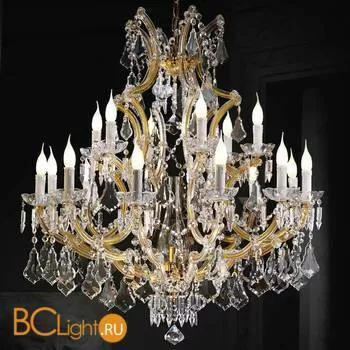 Люстра Beby Group Novecento 970/18+1 Light gold CUT CRYSTAL