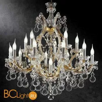 Люстра Beby Group Novecento 940/15+1 Light gold HALF CUT