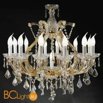 Люстра Beby Group Novecento 785/12+1 Light gold CUT CRYSTAL